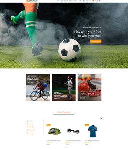 Sports Store Ecommerce 2