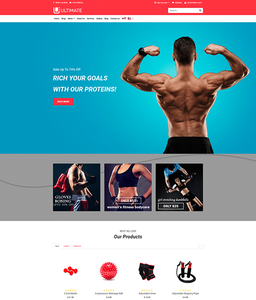 Fitness Store Ecommerce 2