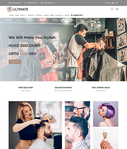 Barber Shop Ecommerce