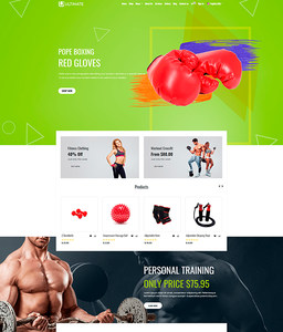 Fitness Store Ecommerce