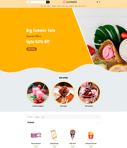 Icecream Ecommerce