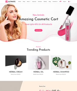 Cosmetics Ecommerce